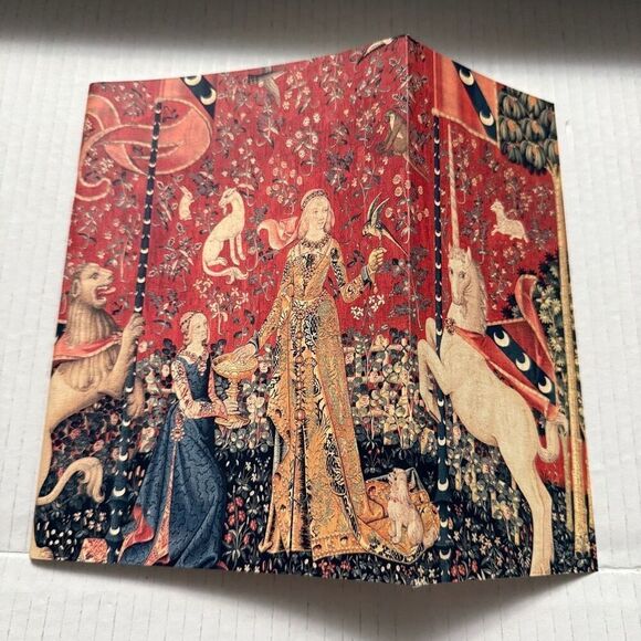The Lady and the Unicorn: Taste‎ Tapestry Musee de Cluny Middle Ages Art Journal - Picture 4 of 6
